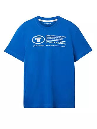 TOM TAILOR | T-shirt coupe regular | blau